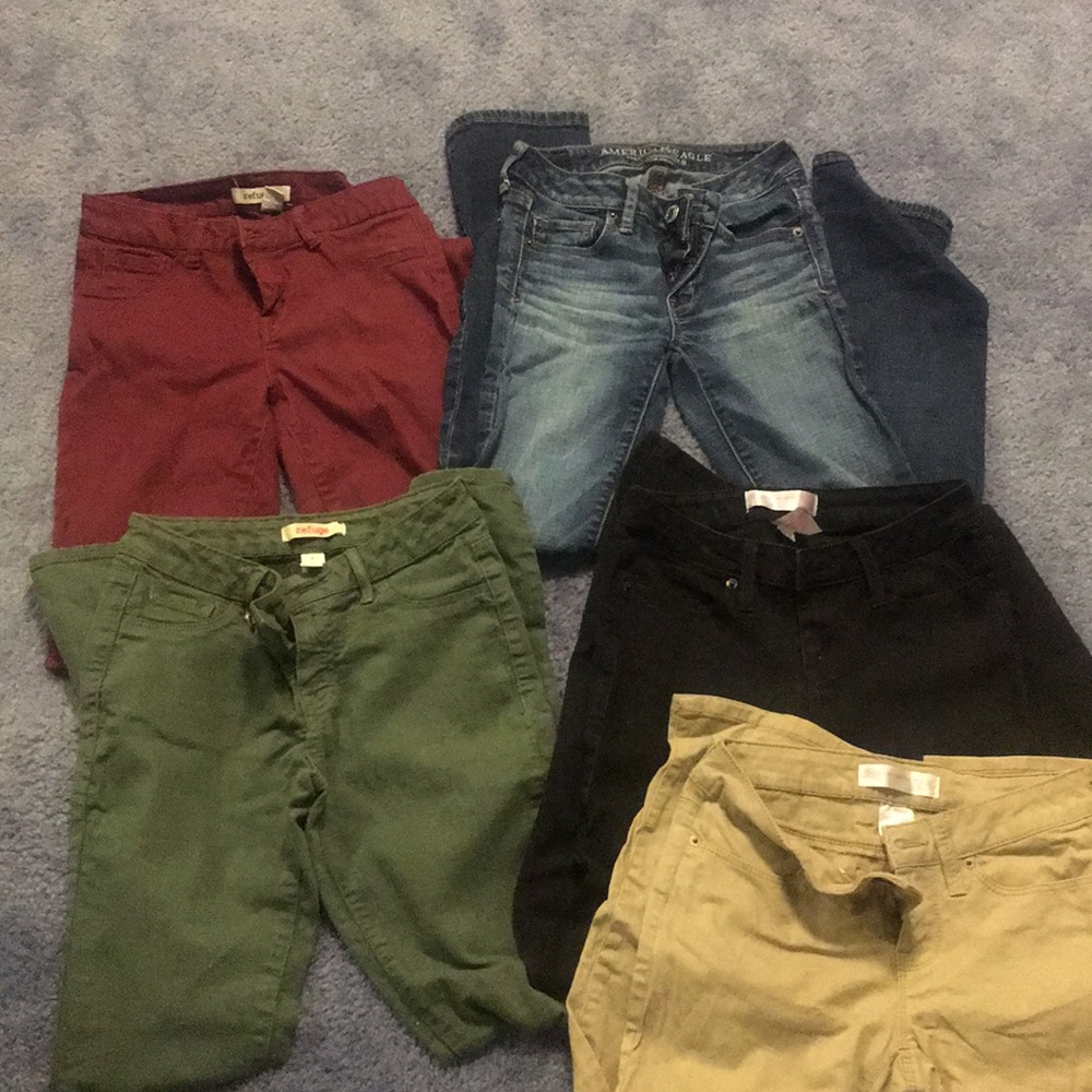 Jean lot.